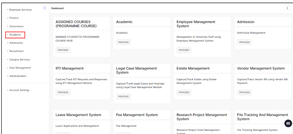 Thesis Module Thesis Management System - Samarth