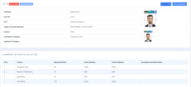 Recruitment Management System - Samarth